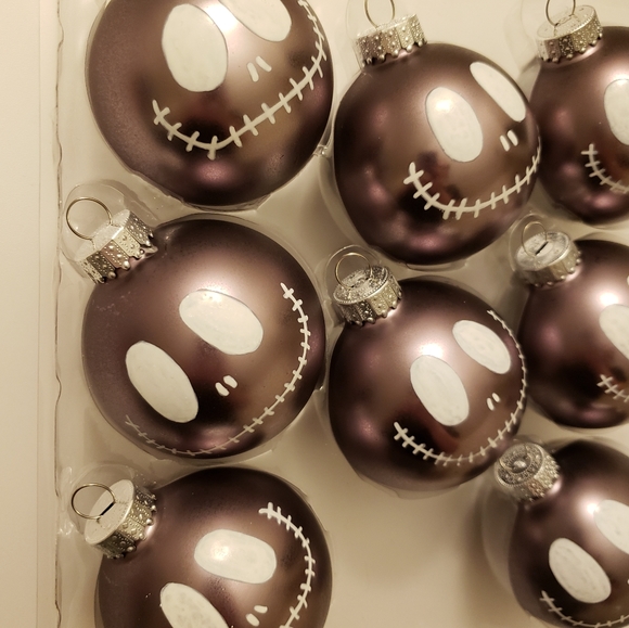 Jack Skellington Ornament Set Nightmare Christmas - Picture 4 of 5